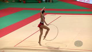 IKROMOVA Takhmina (UZB) - 2022 Rhythmic Worlds, Sofia (BUL) - Qualifications Hoop