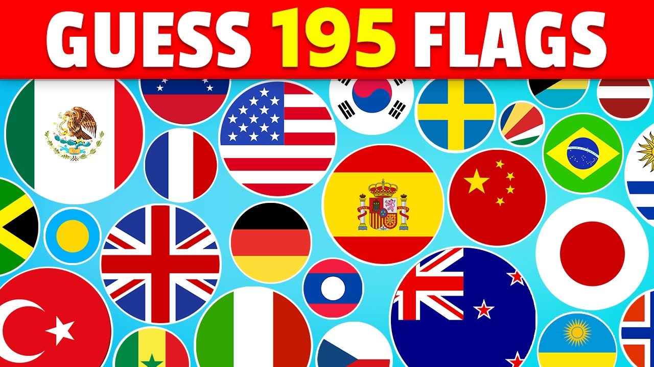 Flags of the World - Learn the Flags of All the Countries of the World🎌 