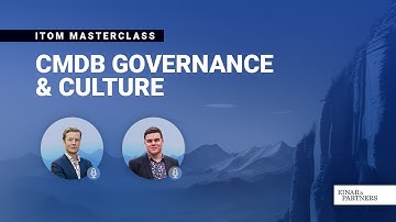 ITOM Masterclass: Scaling CMDB Governance (ServiceNow)