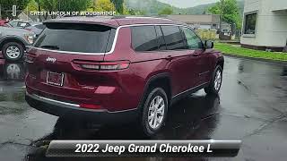 Used 2022 Jeep Grand Cherokee L Limited, Woodbridge , CT 8586N