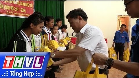 THVL |Đài PTTH Vĩnh Long trao học bổng Trần Đại Nghĩa mở rộng tại huyện Trà Ôn và Tam Bình