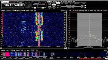 10715 KHZ AM HM01 Cuba Spy numbers station with Preamble  WinRadio Excalibur Pro and welbrook Loop