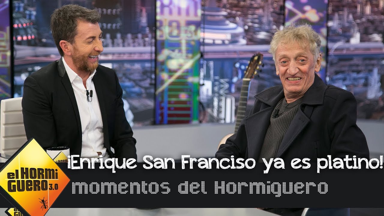 Enrique San Francisco se suma al club Platino de ‘El Hormiguero 3.0’