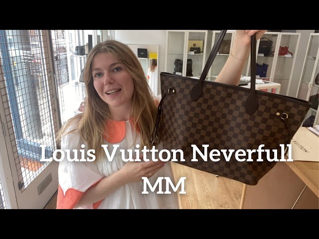 LV DAMIER AZUR NEVERFULL MM 2-YEAR UPDATED REVIEW: WIMB, WEAR & TEAR, PROS  & CONS, IS IT WORTH IT? 