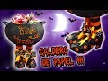 Caldero con Piernas!! TODO de PAPEL!!! Manualidades para HALLOWEEN