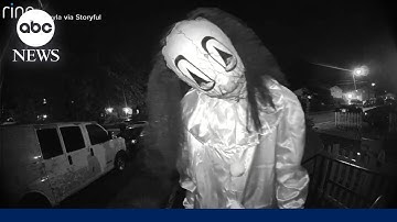 Police search for Halloween mask-wearing trio who terrorized family