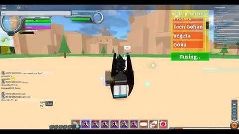 roblox dbzfa gameplay