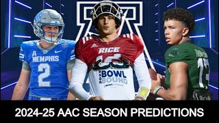 2024 AAC Season Predictions | 2024 College Football Schedule Predictions |