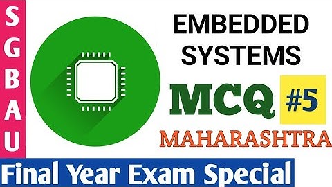 MCQ on Embedded system ||part 5 ||Engineering Notes|| CSE ||ES || IT|| 2020