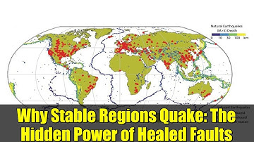 Why Stable Regions Quake: The Hidden Power of Healed Faults
