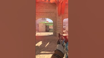 crazy 180 flick in a 1v2 in #cs2 #shorts #gaming #counterstrike #games