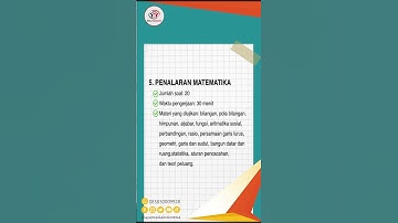 Subtes materi Ujian Tulis Berbasis Komputer (UTBK)