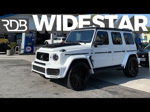 #rdbla-brabus-widestar-g-wagon,-brushed-wrap-ferrari,-crashed-performante.-*totalled*