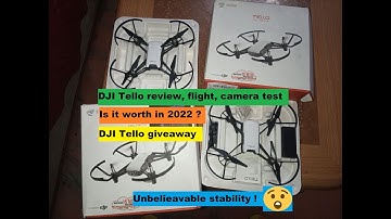 DJI Tello review, unboxing, specifications, flying test, camera footage