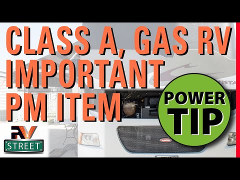 Class A Gas Motorhome Air Filter Change. Easy DIY