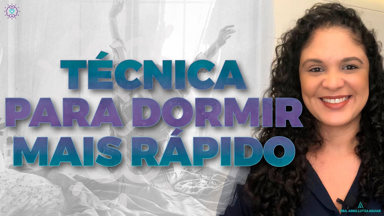 TÉCNICA DE RESPIRAÇÃO PARA DORMIR MAIS RÁPIDO | Dra. Anna Luyza Aguiar