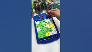 Logical Route Puzzle ASMR ☆ Educational Toy ☆ Marble Run⑧ #viral #marblerun #satisfying