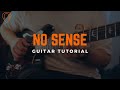 LUCKY TAPES - No Sense | Guitar Tutorial