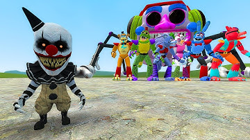 NEW CLOWN GREMLIN DARK DECEPTION CHAPTERS 1-5 NPCs VS ALL GLAMROCK ANIMATRONICS SB In Garry