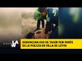 Policía explica uso de taser en procedimiento en Villa de Leyva