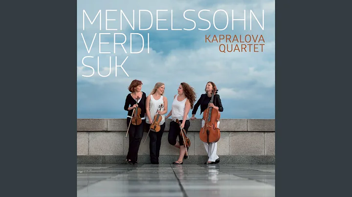 String Quartet No. 1 in E-Flat Major, Op. 12, MWV R 25: II. Canzonetta: Allegretto