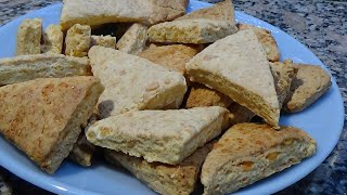 Scons de Queso, delicia para el mate ! Receta Fácil y Rápida ! -