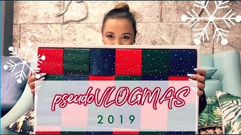 Otwieram mój największy kalendarz adwentowy || pseudoVLOGMAS #2