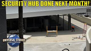Security Hubs Looking Tio Open NEXT MONTH! | Fast & Furious Updates | Universal Studios Hollywood @ThemeParkWizard