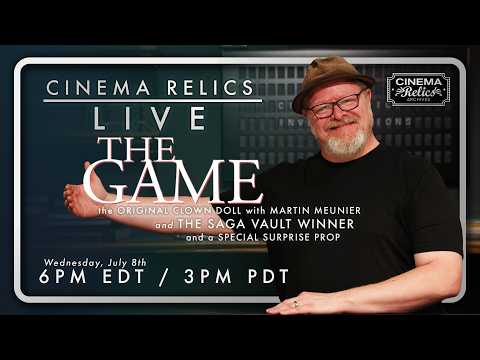 Props from The Game (1997) and More: Show and Tell with Martin Meunier | Cinema Relics Live