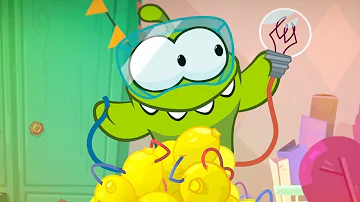 Om Nom Stories - Experiments | Cut The Rope | Funny Cartoons For Kids | Kids Videos