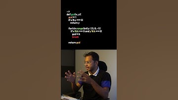 ✅Python program that computes the greatest common divisor (GCD) of two positive integers