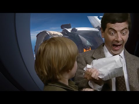 Mr Bean - Airplane Turbulence Barf Bomb