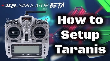 How to setup a taranis to work with DRL Simulator