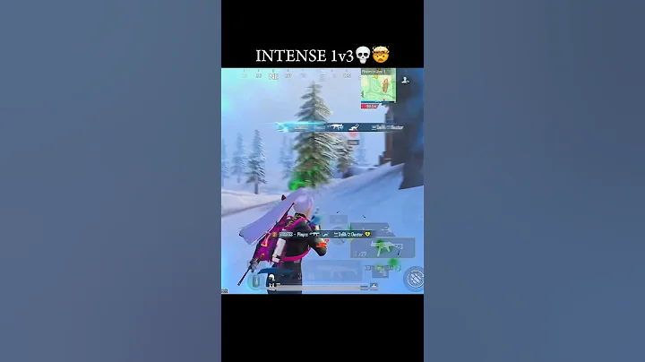 INTENSE 1v3💀☠️ #youtubeshorts #shorts #short #gaming #pubgmobile #trendingshorts #viralshort #bgmi
