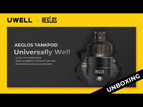 Tank Aeglos Pod 4.5ml 2ml - Uwell (ohne Coil) Video