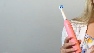 Bitvae R1 Rotating Electric Toothbrush with 8 Brush Heads, 5 Modes Rechargeable Power Toothbrush Rev