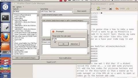 how to get a modified name On Black Ops On WII
