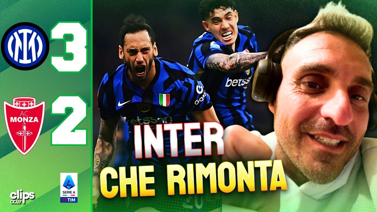 Inter Monza INTER - MONZA 3-2 | INTER MOMENTANEAMENTE A + 4 DAL NAPOLI! MA CHE ...