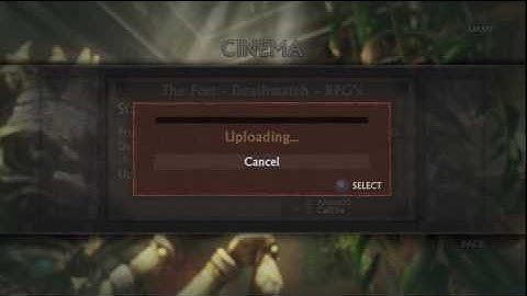 Uncharted 2 Cinema Upload Tutorial