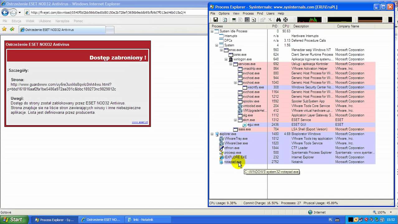 Test 2/5 - NOD32 v4 - YouTube