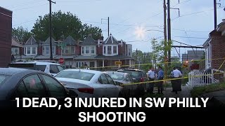 1 killed in quadruple shooting; 1 teen critically injured