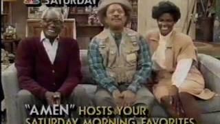 WNBC 1987 Amen Cast Hosts Saturday Morning Favorites Commercial