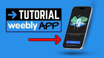 Weebly App: How To Use the Weebly Mobile App to Create a Website!