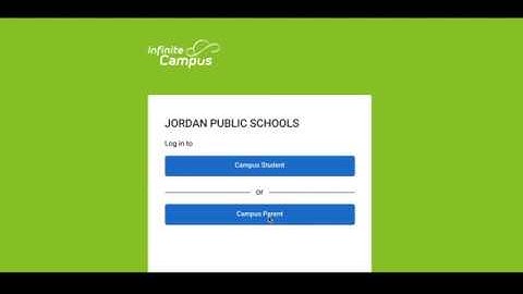 Infinite Campus Parent Portal Tutorial