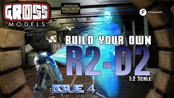 Fanhome 1:2 scale R2-D2 build. Issue 4