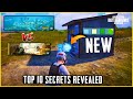 Season 18 HUGE Update : Top 10 Secrets || Pubg New Version