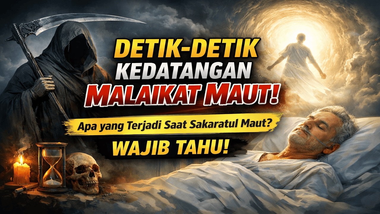 Detik-Detik Kedatangan Malaikat Maut… Apa yang Terjadi di Saat Sakaratul Maut? (Wajib Tahu!)