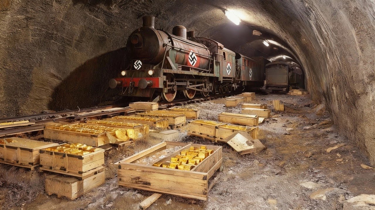 Der versteckte Nazi-Goldzug wurde gefunden … was sie im letzten Waggon fanden, schockierte die Welt!