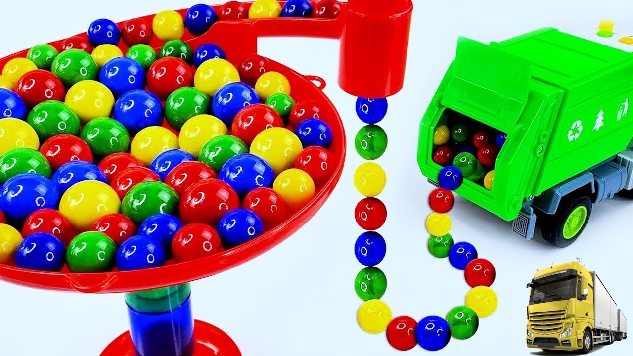 Marble Run Summer Festival ☆ Cooling Ball Rolling ASMR