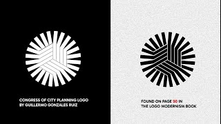 CONGRESS OF CITY PLANNING LOGO DESIGN PROCESS  FOUND ON PAGE 90 OF THE LOGO MODERNISM BOOK.